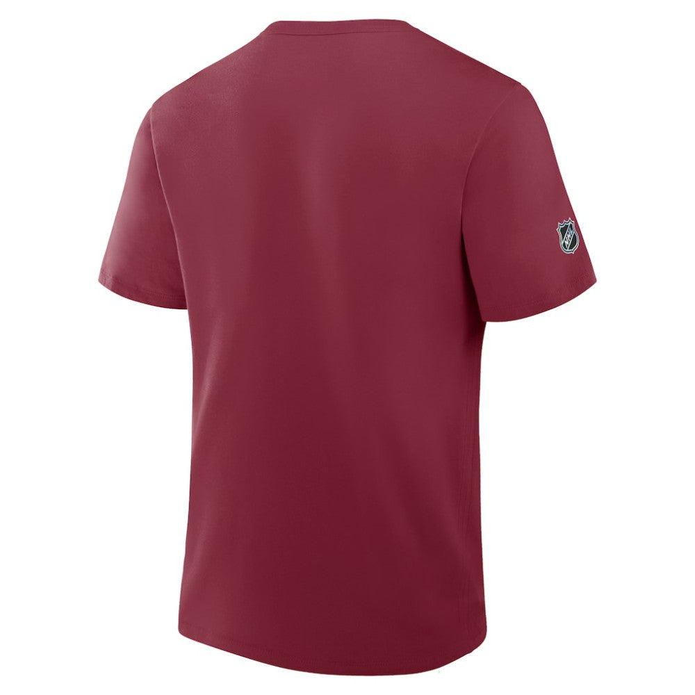 Colorado Avalanche Fanatics Authentic Pro Primary T-Shirt - Burgundy - NHL