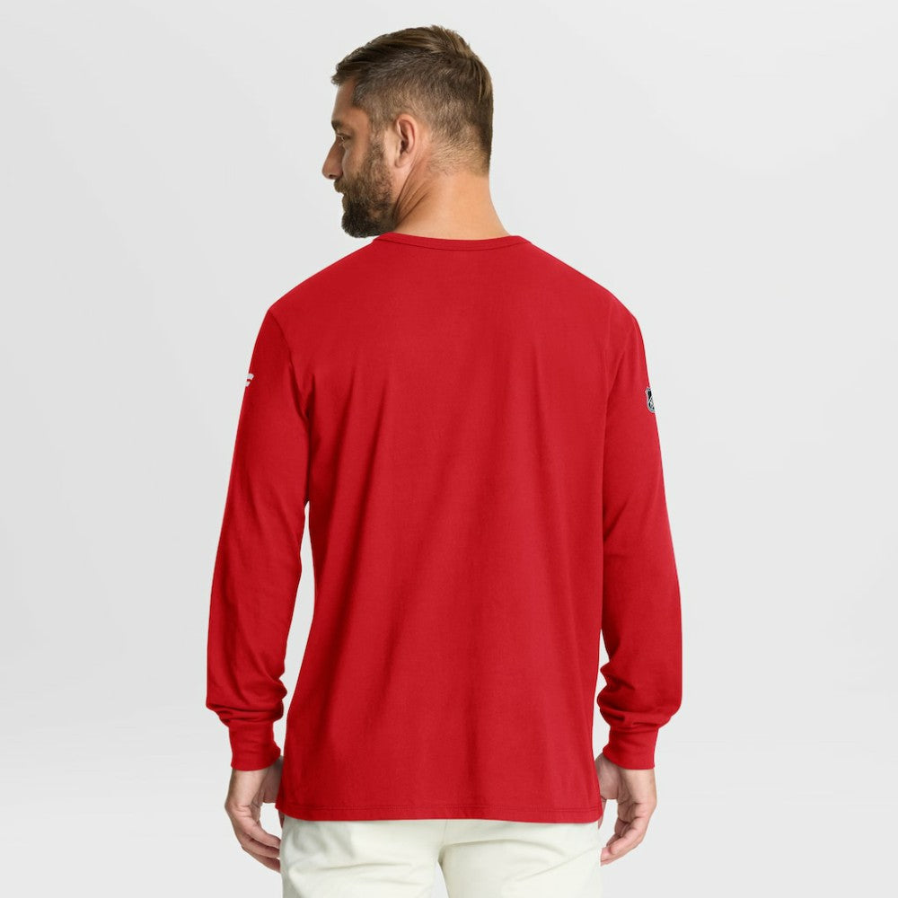 Florida Panthers Fanatics Authentic Pro Property Of Practice Long Sleeve T-Shirt - Red - NHL