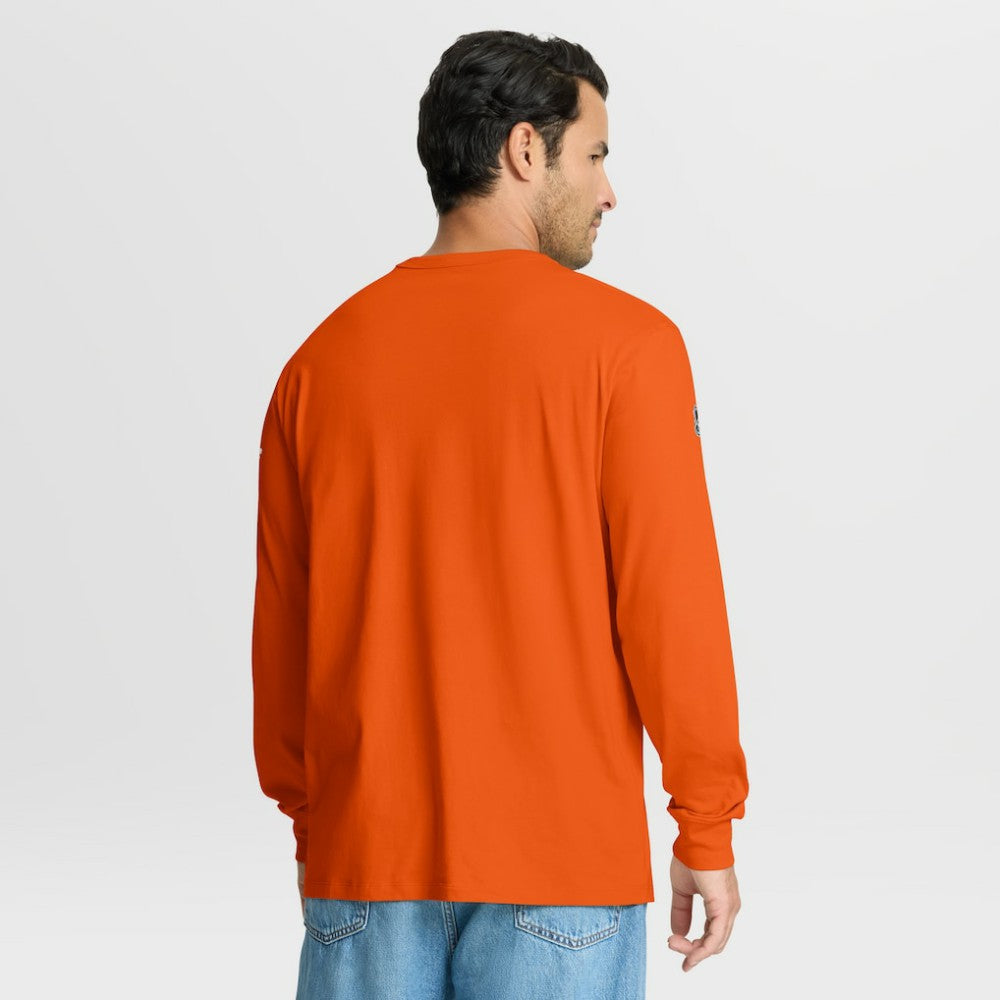 Philadelphia Flyers Fanatics Authentic Pro Property Of Practice Long Sleeve T-Shirt - Orange - NHL