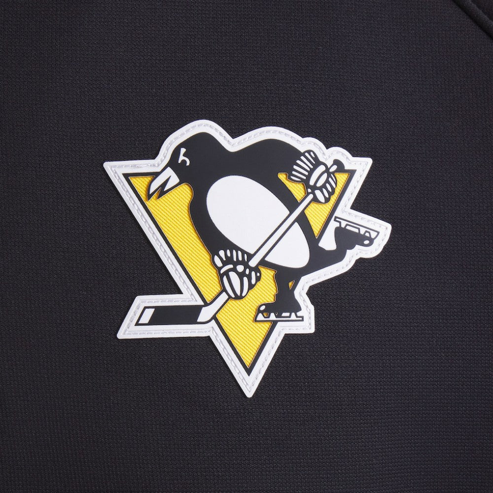 Pittsburgh Penguins Fanatics Authentic Pro Rink Raglan Quarter-Zip Pullover - Black - NHL