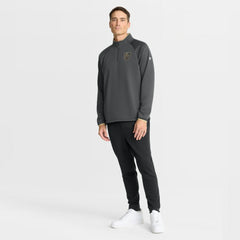 Vegas Golden Knights Fanatics Authentic Pro Rink Raglan Quarter-Zip Pullover - Black - NHL