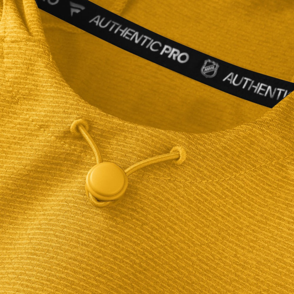 Nashville Predators Fanatics Authentic Pro Rink Hoodie - Gold - NHL