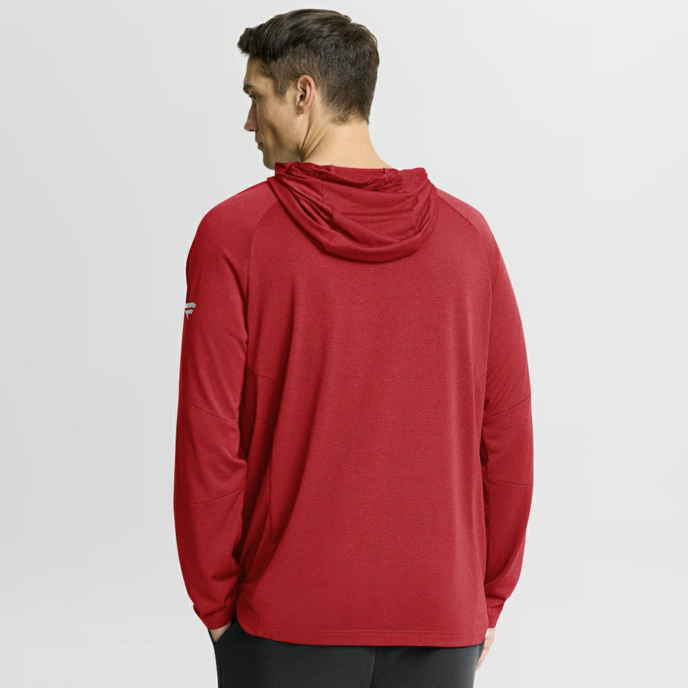 Calgary Flames Fanatics Authentic Pro Rink Hoodie - Red - NHL