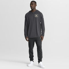 Anaheim Ducks Fanatics Authentic Pro Rink Hoodie - Charcoal - NHL