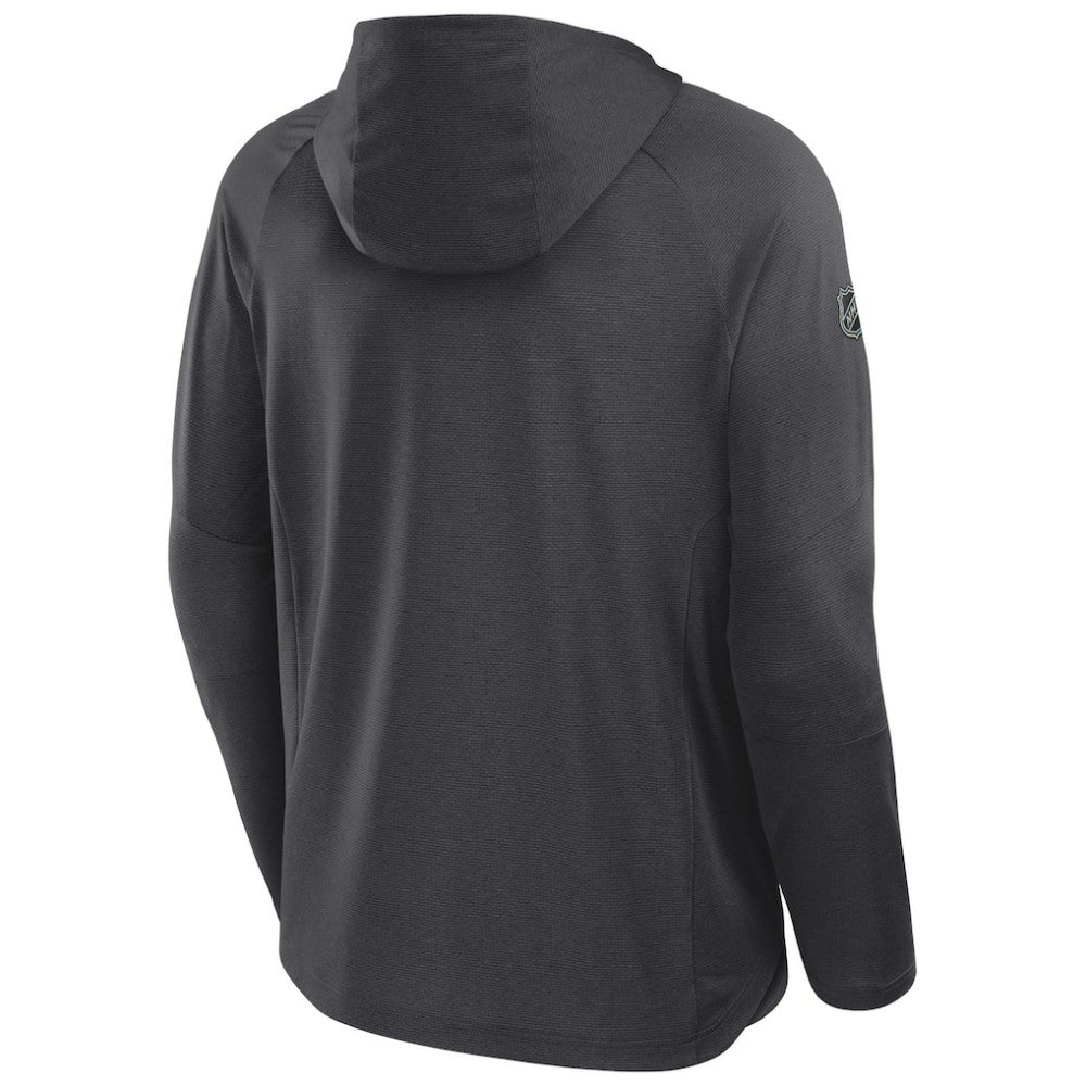 Anaheim Ducks Fanatics Authentic Pro Rink Hoodie - Charcoal - NHL
