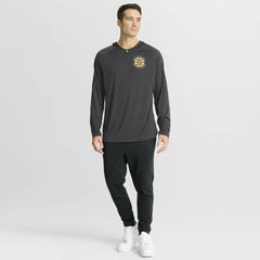 Boston Bruins Fanatics Authentic Pro Rink Hoodie - Charcoal - NHL