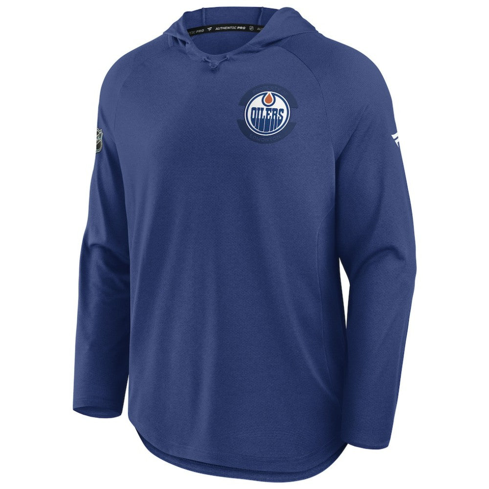 Edmonton Oilers Fanatics Authentic Pro Rink Hoodie - Royal - NHL