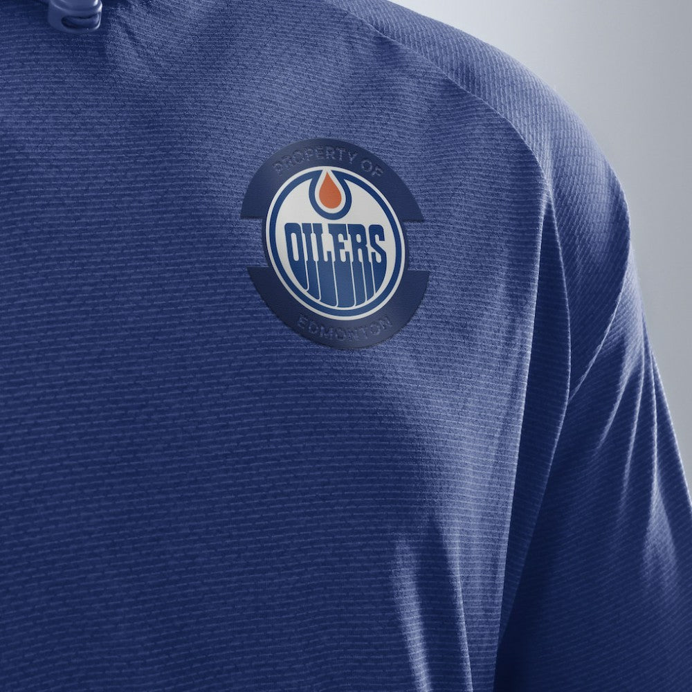 Edmonton Oilers Fanatics Authentic Pro Rink Hoodie - Royal - NHL