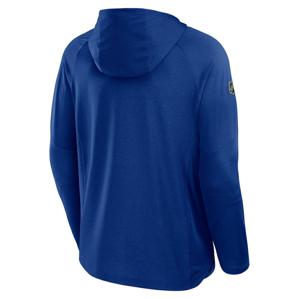 Toronto Maple Leafs Fanatics Authentic Pro Rink Hoodie - Blue - NHL