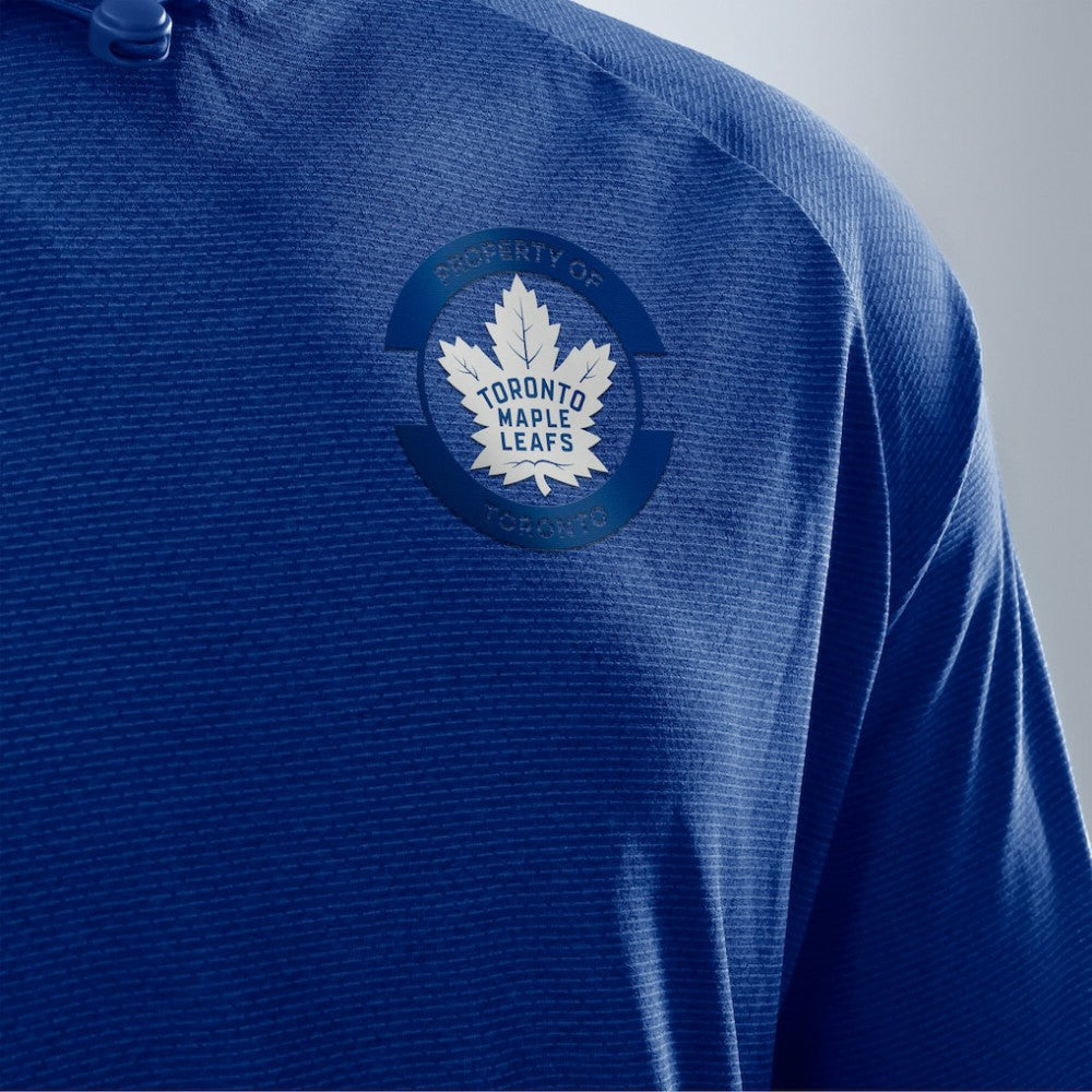 Toronto Maple Leafs Fanatics Authentic Pro Rink Hoodie - Blue - NHL