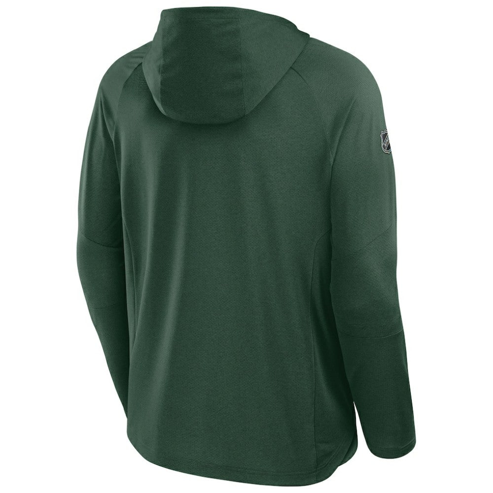 Minnesota Wild Fanatics Authentic Pro Rink Hoodie - Green - NHL