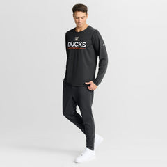 Anaheim Ducks Fanatics Authentic Pro Rink Tech Long Sleeve T-Shirt - Black - NHL