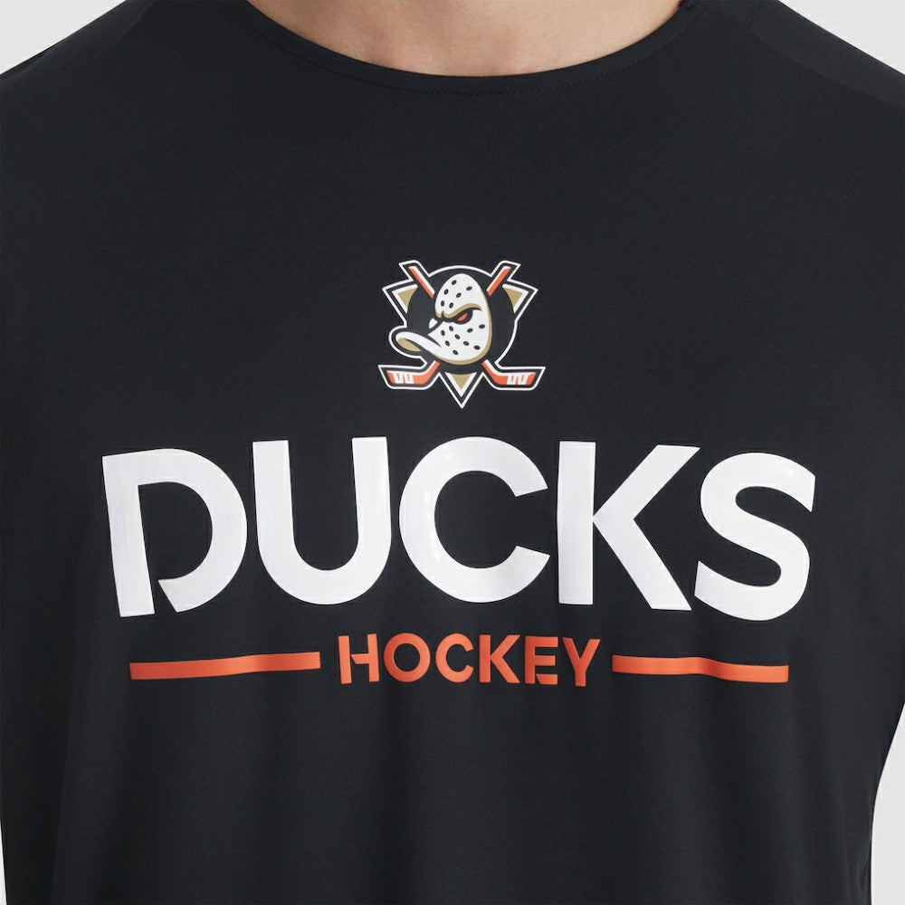 Anaheim Ducks Fanatics Authentic Pro Rink Tech Long Sleeve T-Shirt - Black - NHL