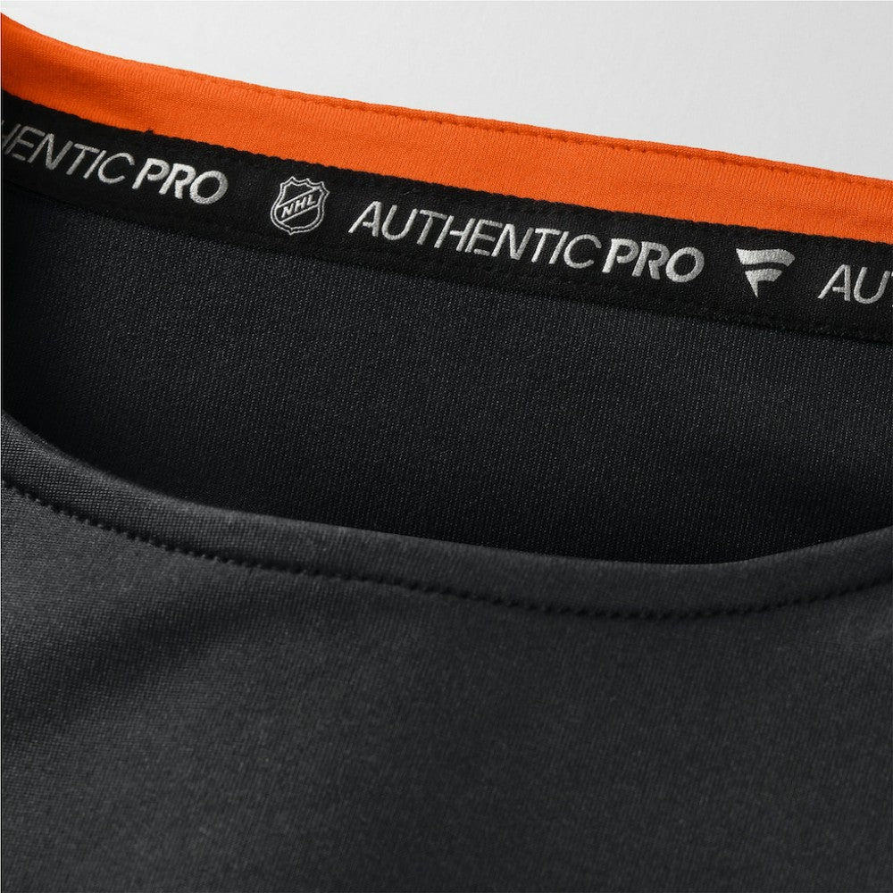 Anaheim Ducks Fanatics Authentic Pro Rink Tech Long Sleeve T-Shirt - Black - NHL