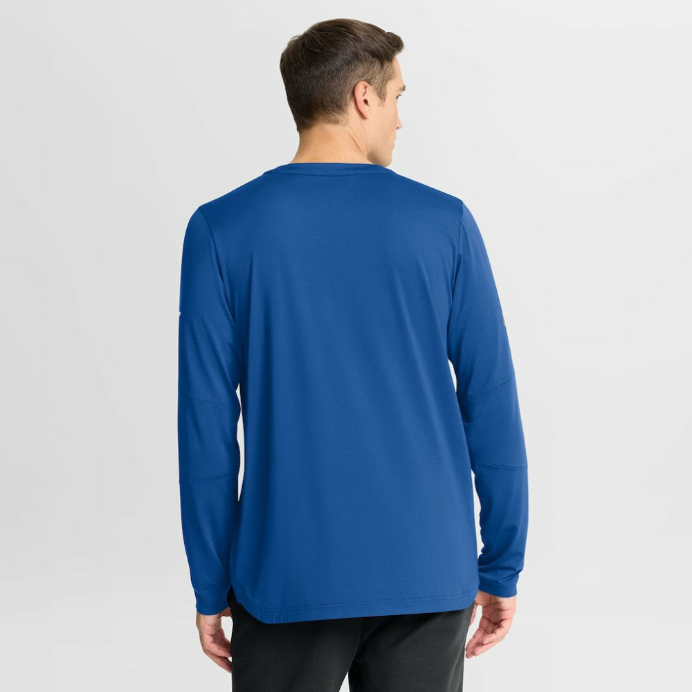 Buffalo Sabres Fanatics Authentic Pro Rink Tech Long Sleeve T-Shirt - Royal - NHL