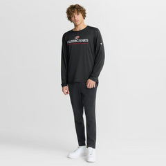 Carolina Hurricanes Fanatics Authentic Pro Rink Tech Long Sleeve T-Shirt - Black - NHL