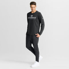 Los Angeles Kings Fanatics Authentic Pro Rink Tech Long Sleeve T-Shirt - Black - NHL