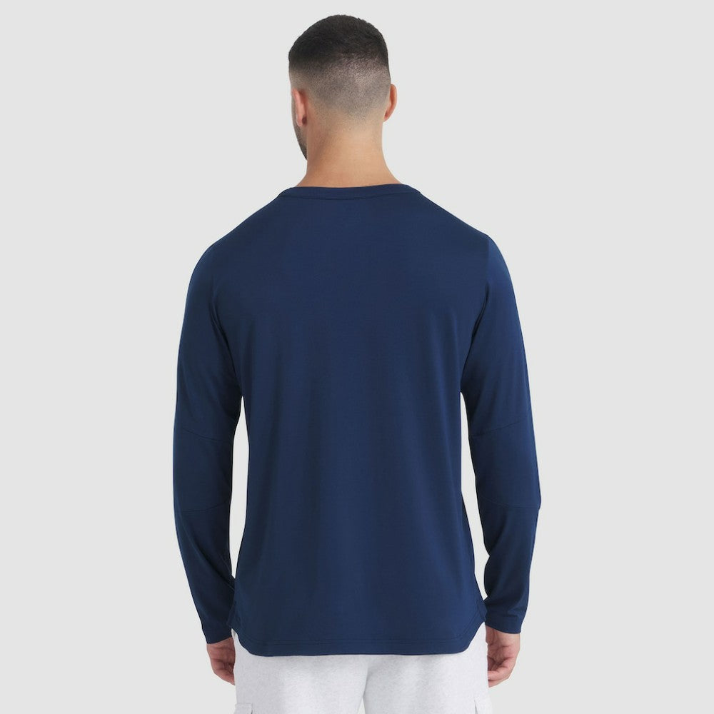 New York Rangers Fanatics Authentic Pro Rink Tech Long Sleeve T-Shirt - Navy - NHL