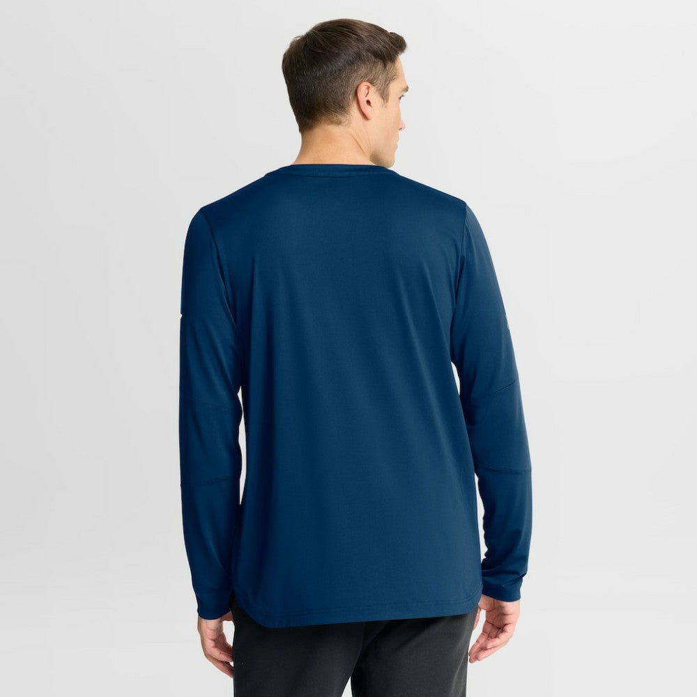 Seattle Kraken Fanatics Authentic Pro Rink Tech Long Sleeve T-Shirt - Navy - NHL