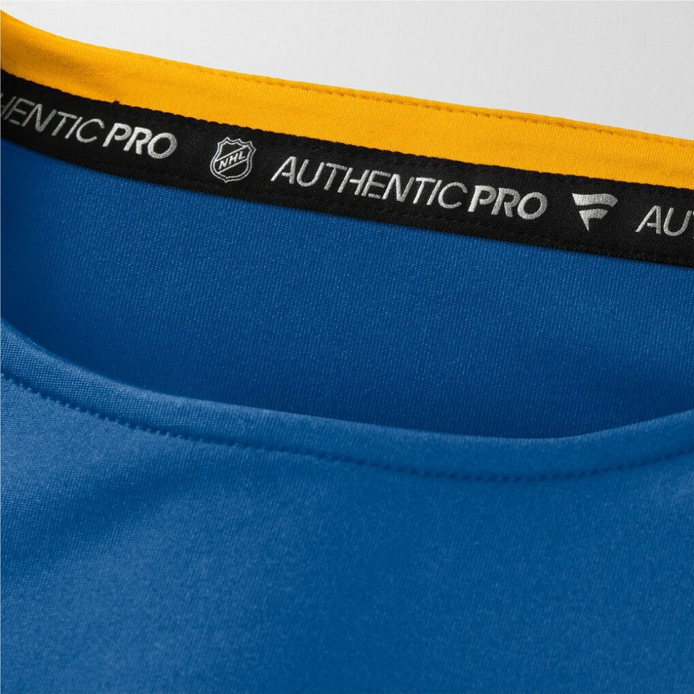 St. Louis Blues Fanatics Authentic Pro Rink Tech Long Sleeve T-Shirt - Blue - NHL