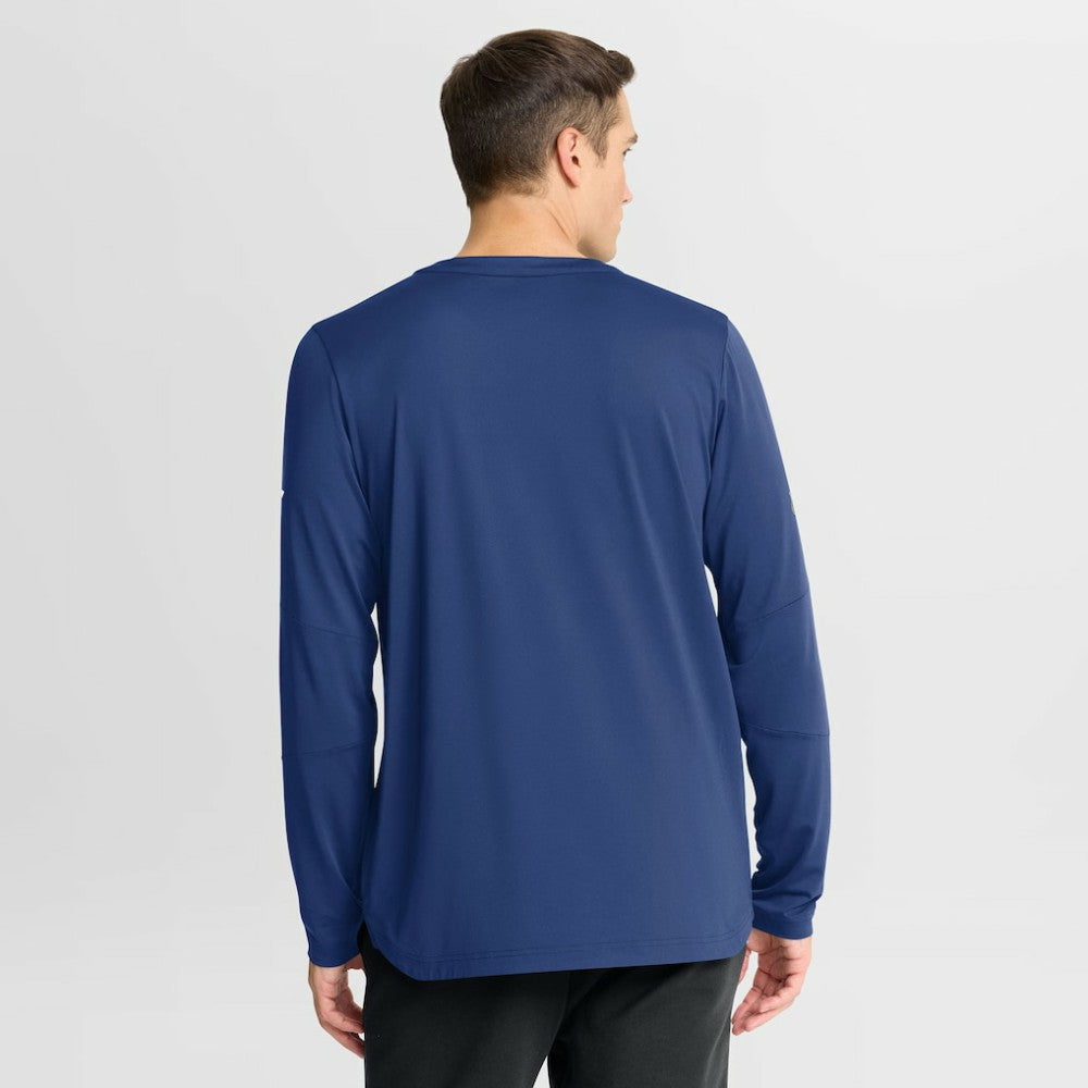 Tampa Bay Lightning Fanatics Authentic Pro Rink Tech Long Sleeve T-Shirt - Blue - NHL