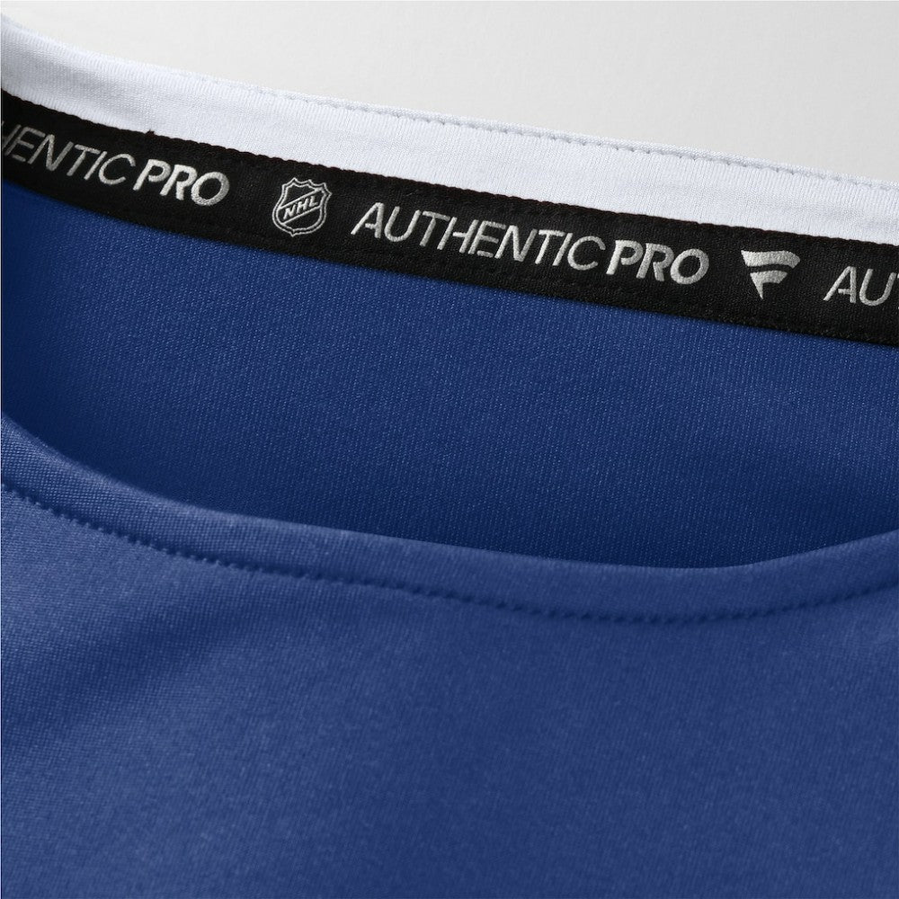 Tampa Bay Lightning Fanatics Authentic Pro Rink Tech Long Sleeve T-Shirt - Blue - NHL