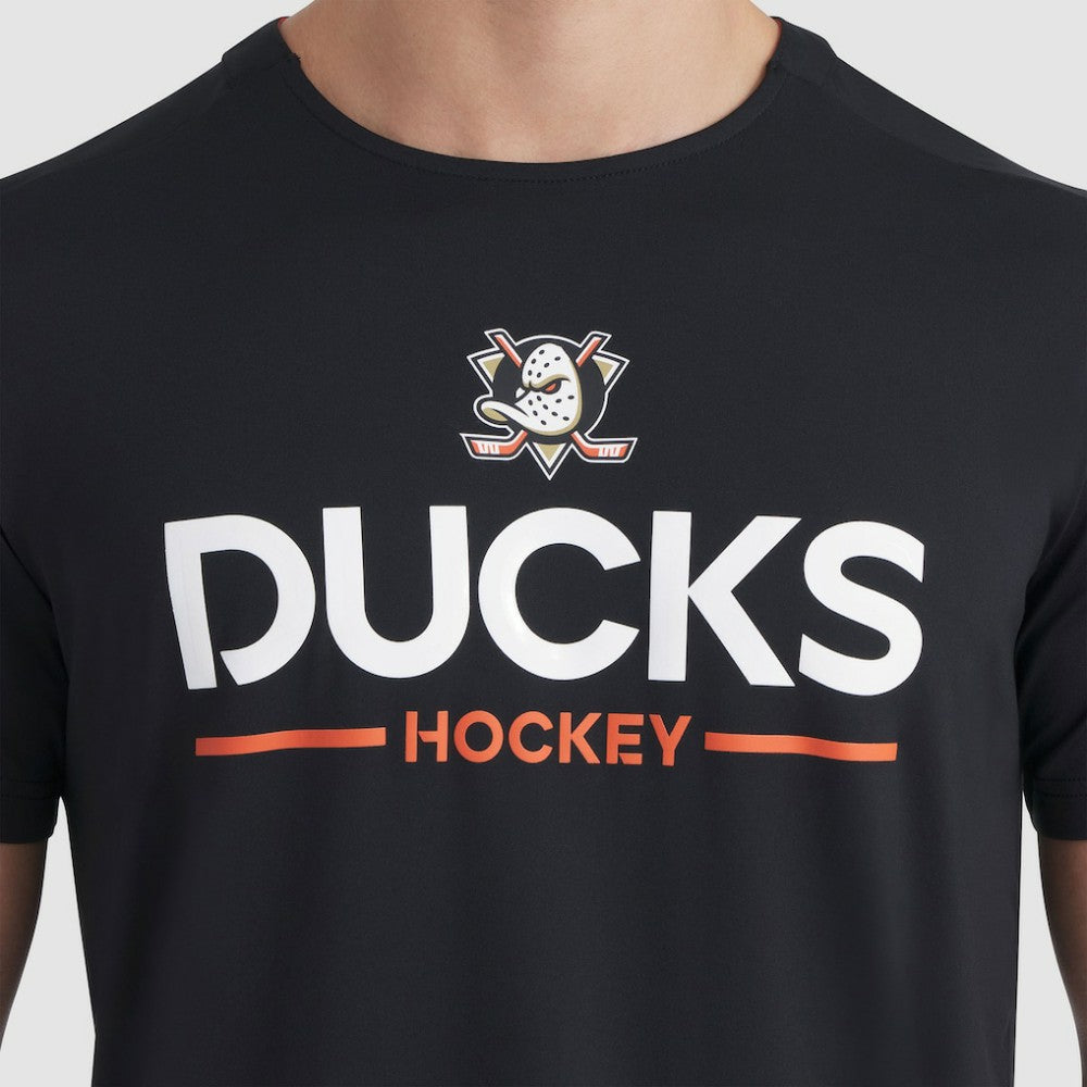 Anaheim Ducks Fanatics Authentic Pro Rink Tech T-Shirt - Black - NHL