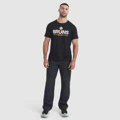 Boston Bruins Fanatics Authentic Pro Rink Tech T-Shirt - Black - NHL
