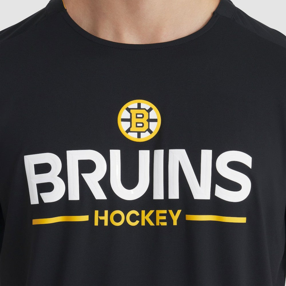 Boston Bruins Fanatics Authentic Pro Rink Tech T-Shirt - Black - NHL