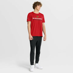 Chicago Blackhawks Fanatics Authentic Pro Rink Tech T-Shirt - Red - NHL