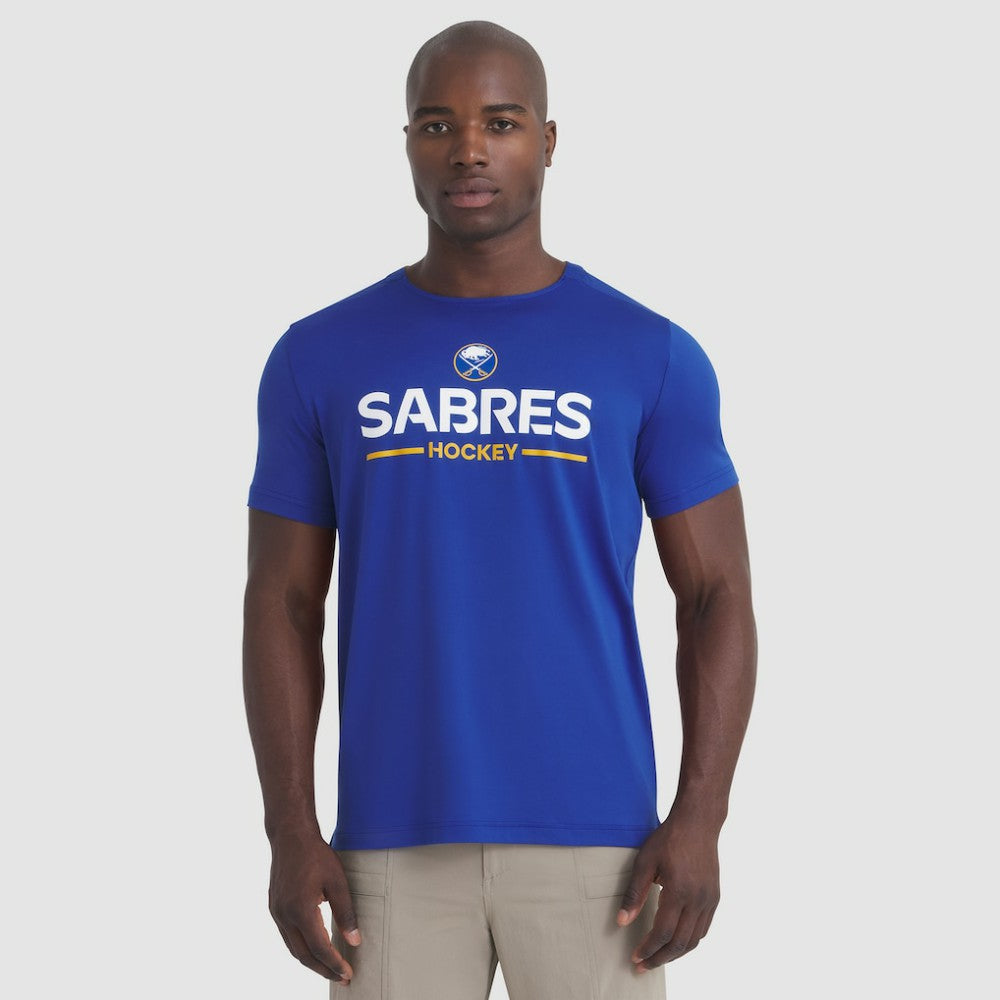 Buffalo Sabres Fanatics Authentic Pro Rink Tech T-Shirt - Royal - NHL