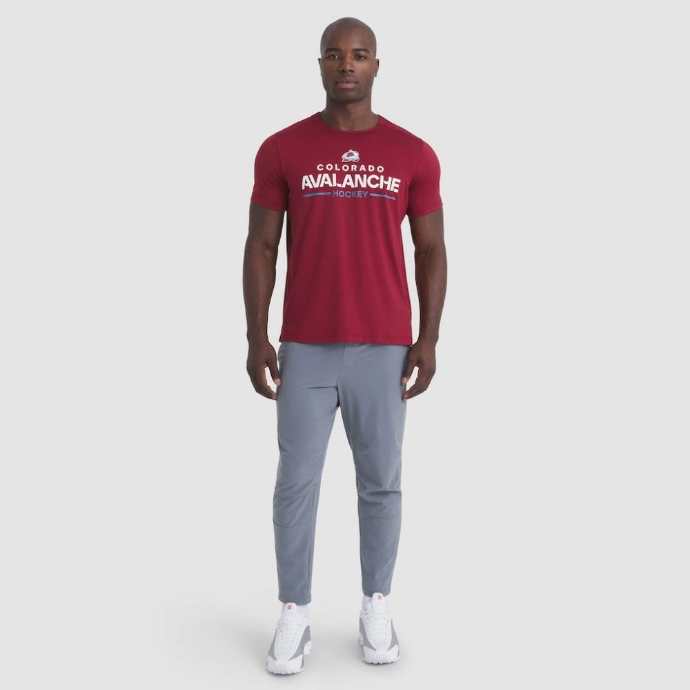 Colorado Avalanche Fanatics Authentic Pro Rink Tech T-Shirt - Burgundy - NHL