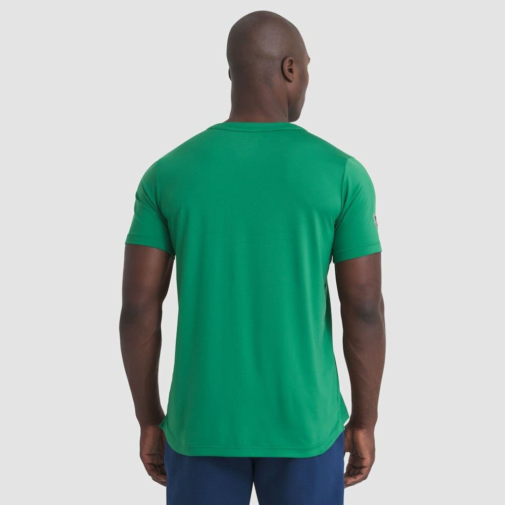 Vancouver Canucks Fanatics Authentic Pro Rink Tech T-Shirt - Green - NHL