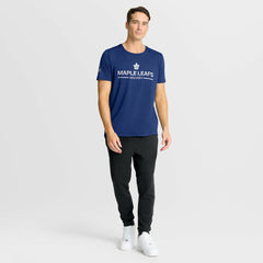 Toronto Maple Leafs Fanatics Authentic Pro Rink Tech T-Shirt - Blue - NHL