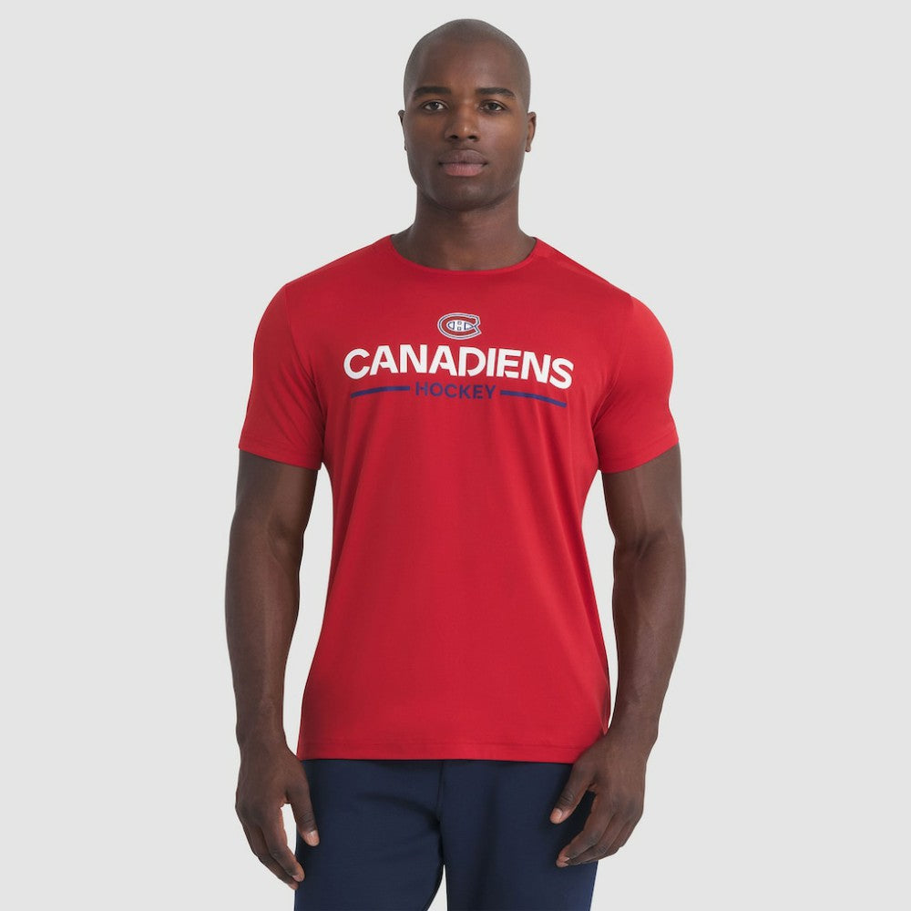 Montreal Canadiens Fanatics Authentic Pro Rink Tech T-Shirt - Red - NHL