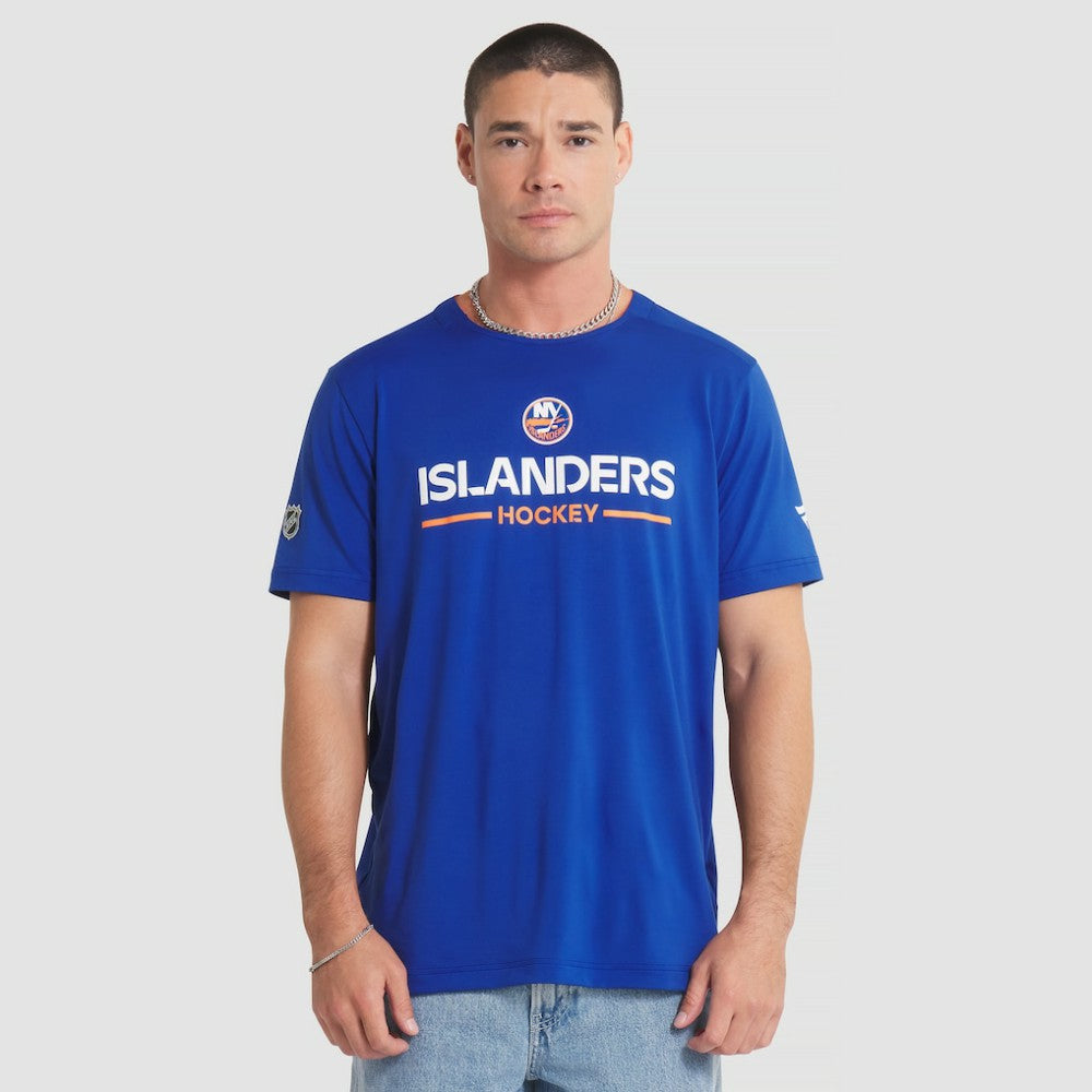 New York Islanders Fanatics Authentic Pro Rink Tech T-Shirt - Royal - NHL