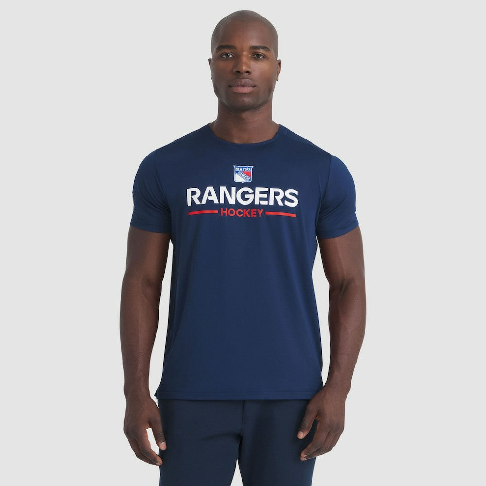 New York Rangers Fanatics Authentic Pro Rink Tech T-Shirt - Navy - NHL
