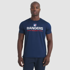 New York Rangers Fanatics Authentic Pro Rink Tech T-Shirt - Navy - NHL