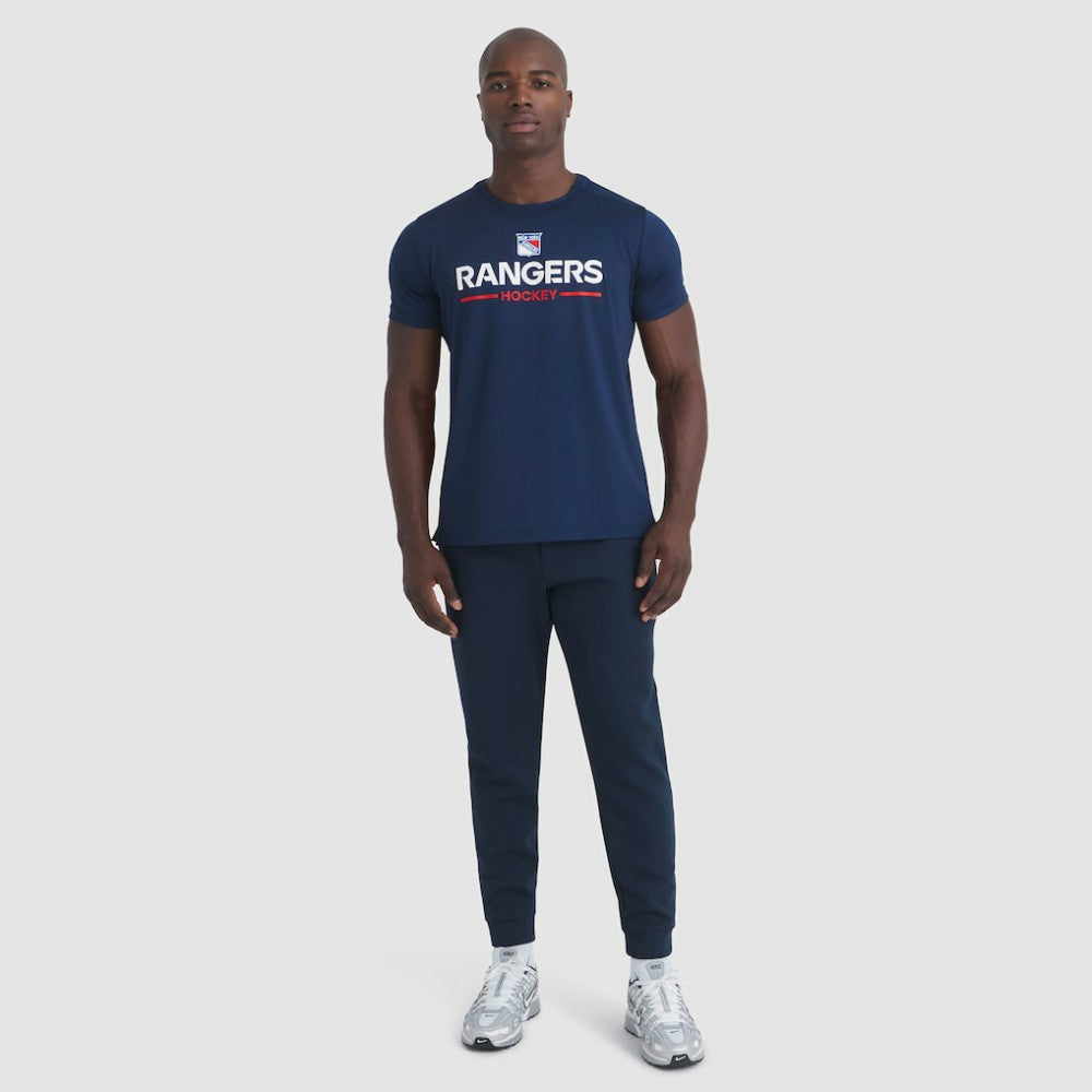 New York Rangers Fanatics Authentic Pro Rink Tech T-Shirt - Navy - NHL