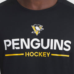 Pittsburgh Penguins Fanatics Authentic Pro Rink Tech T-Shirt - Black - NHL