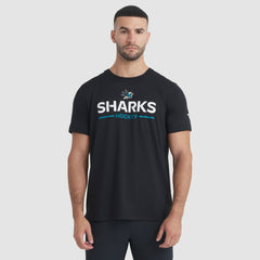San Jose Sharks Fanatics Authentic Pro Rink Tech T-Shirt - Black - NHL