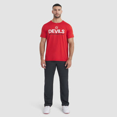 New Jersey Devils Fanatics Authentic Pro Rink Tech T-Shirt - Red - NHL