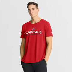 Washington Capitals Fanatics Authentic Pro Rink Tech T-Shirt - Red - NHL