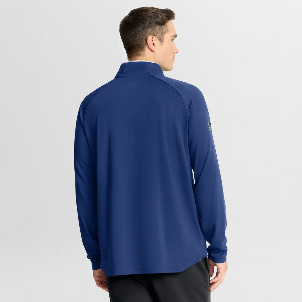 Toronto Maple Leafs Fanatics Authentic Pro Rink Training Quarter-Zip Pullover - Blue - NHL