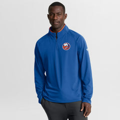 New York Islanders Fanatics Authentic Pro Rink Training Quarter-Zip Pullover - Royal - NHL