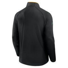 Boston Bruins Fanatics Authentic Pro Rink Training Quarter-Zip Pullover - Black - NHL