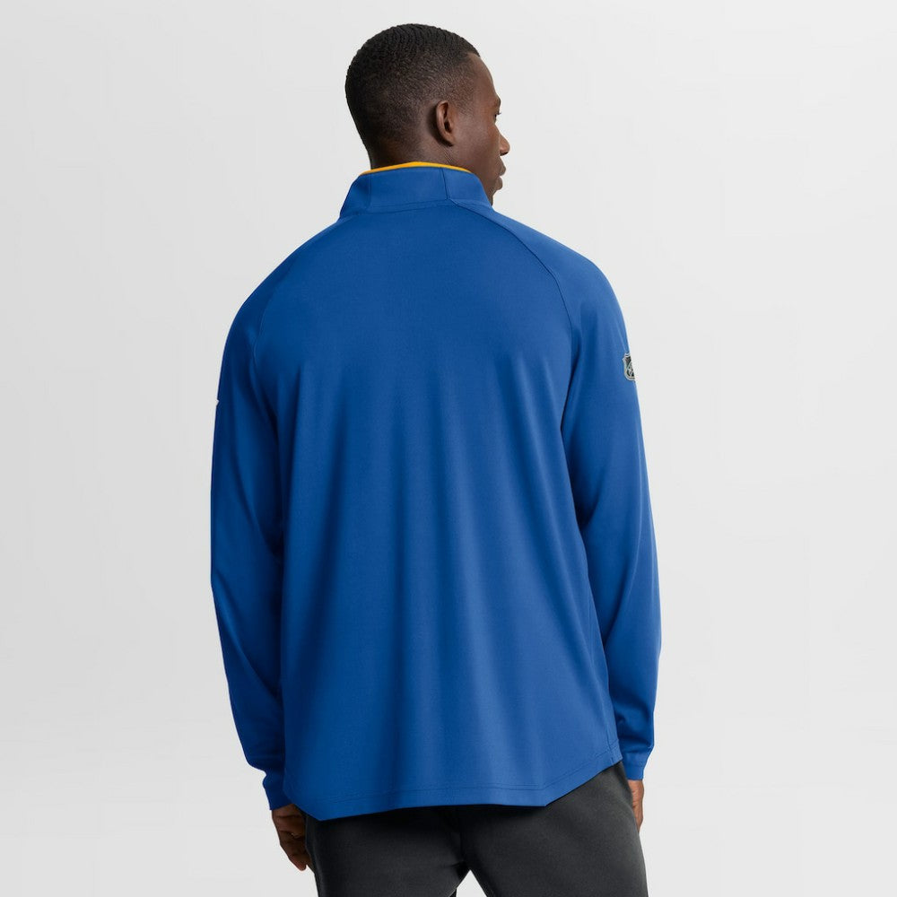Buffalo Sabres Fanatics Authentic Pro Rink Training Quarter-Zip Pullover - Royal - NHL
