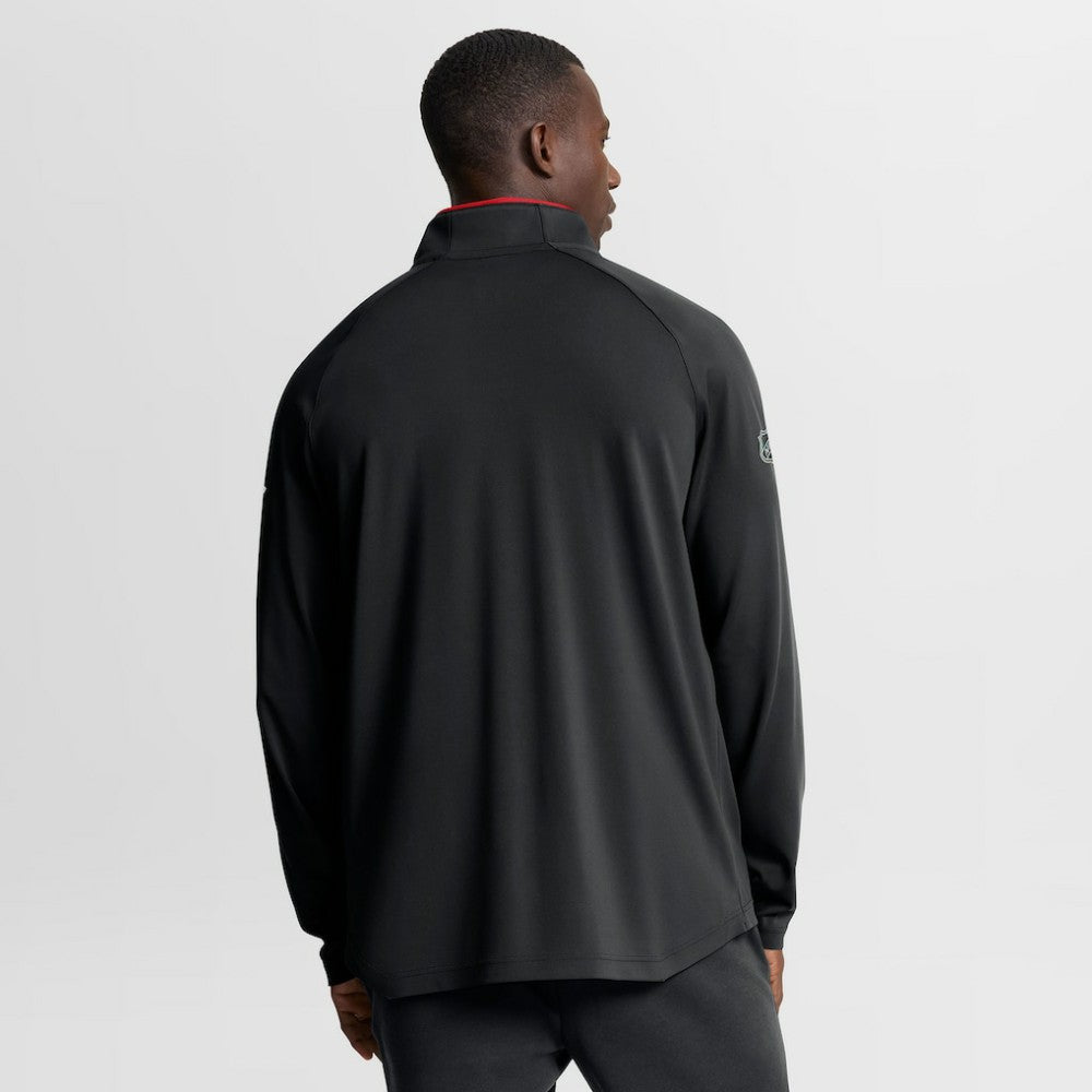 Ottawa Senators Fanatics Authentic Pro Rink Training Quarter-Zip Pullover - Black - NHL