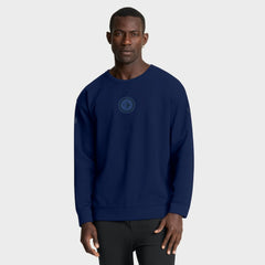 Winnipeg Jets Fanatics Authentic Pro Road Tri-Blend Sweatshirt - Navy - NHL