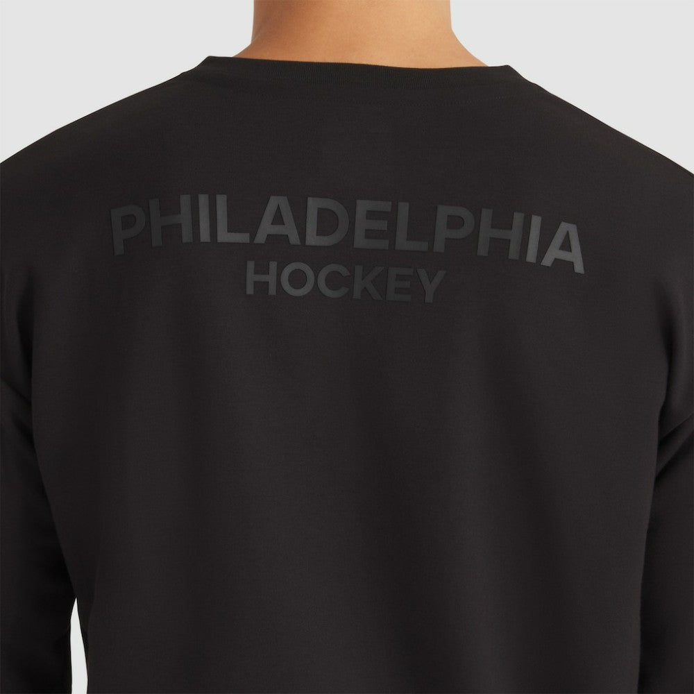 Philadelphia Flyers Fanatics Authentic Pro Road Tri-Blend Sweatshirt - Black - NHL